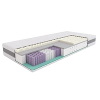 Luksusowy materac hybrydowy SleepMed – 4 poziomy twardości, pianka termoelastyczna i sprężyny multipocket-product-image